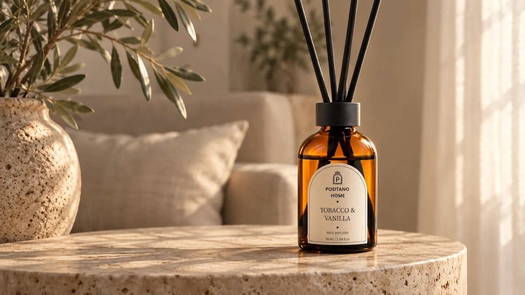 Диффузор Tobacco & Vanilla в интерьере